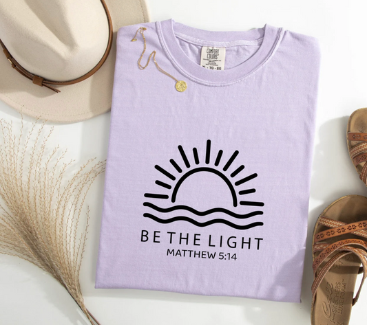 Be the Light Comfort Colors T-shirt