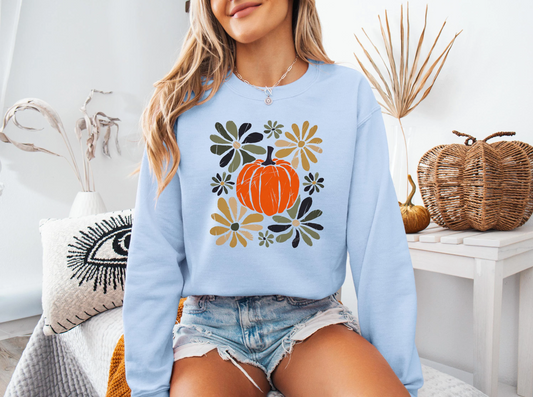 Fall Boho Sweatshirt, Gildan