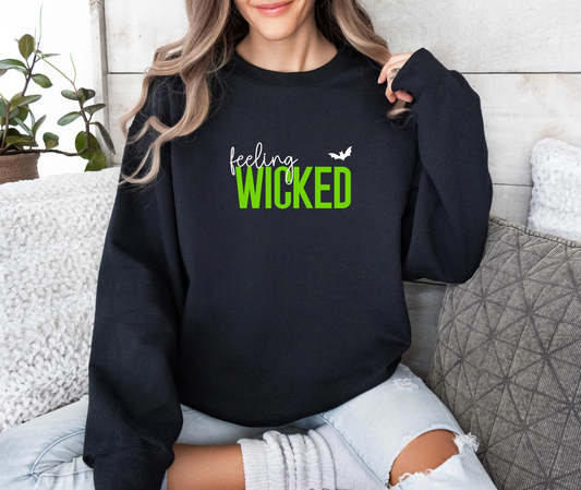 Feeling Wicked Sweatshirt, Gildan Sweatshirt