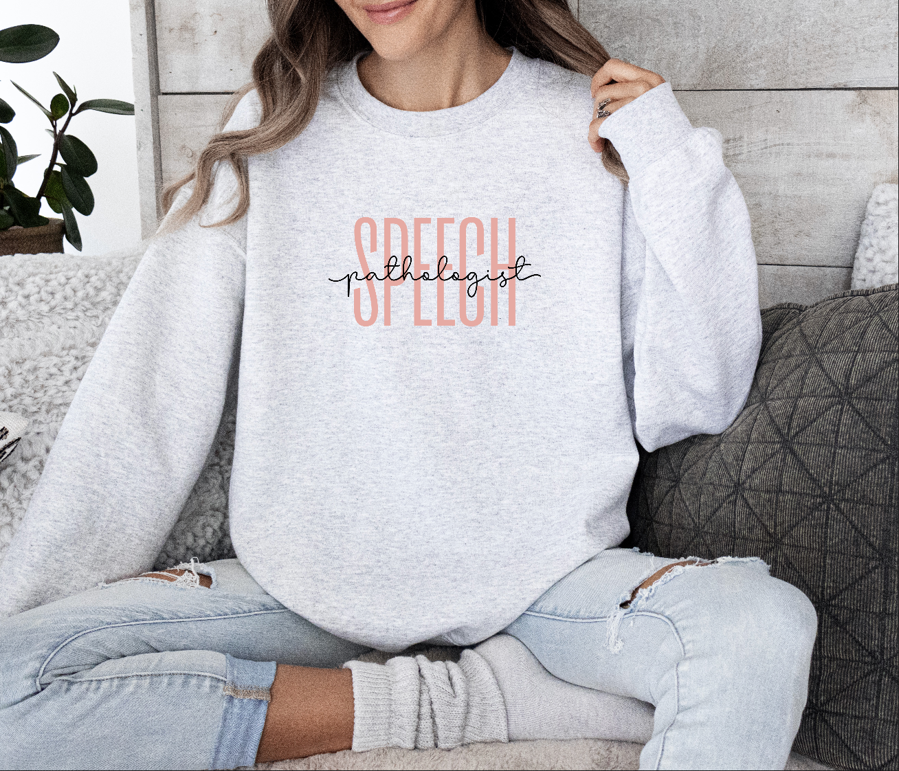 Speech Language Pathologist Sweatshirt, Gildan Sweatshirt