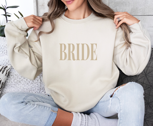 Bride Sweatshirt, Gildan Sweatshirt, Cute Bride Shirt, Cute Bridal Sweatshirt, Bridal Shower, Wedding Week, Honeymoon Sweatshirt