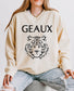 Geaux Tigers | Comfort Colors Unisex Lightweight Crewneck Sweatshirt