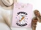 Spooky Teacher Shirt, Teacher Halloween Shirt, Comfort Colors Shirt