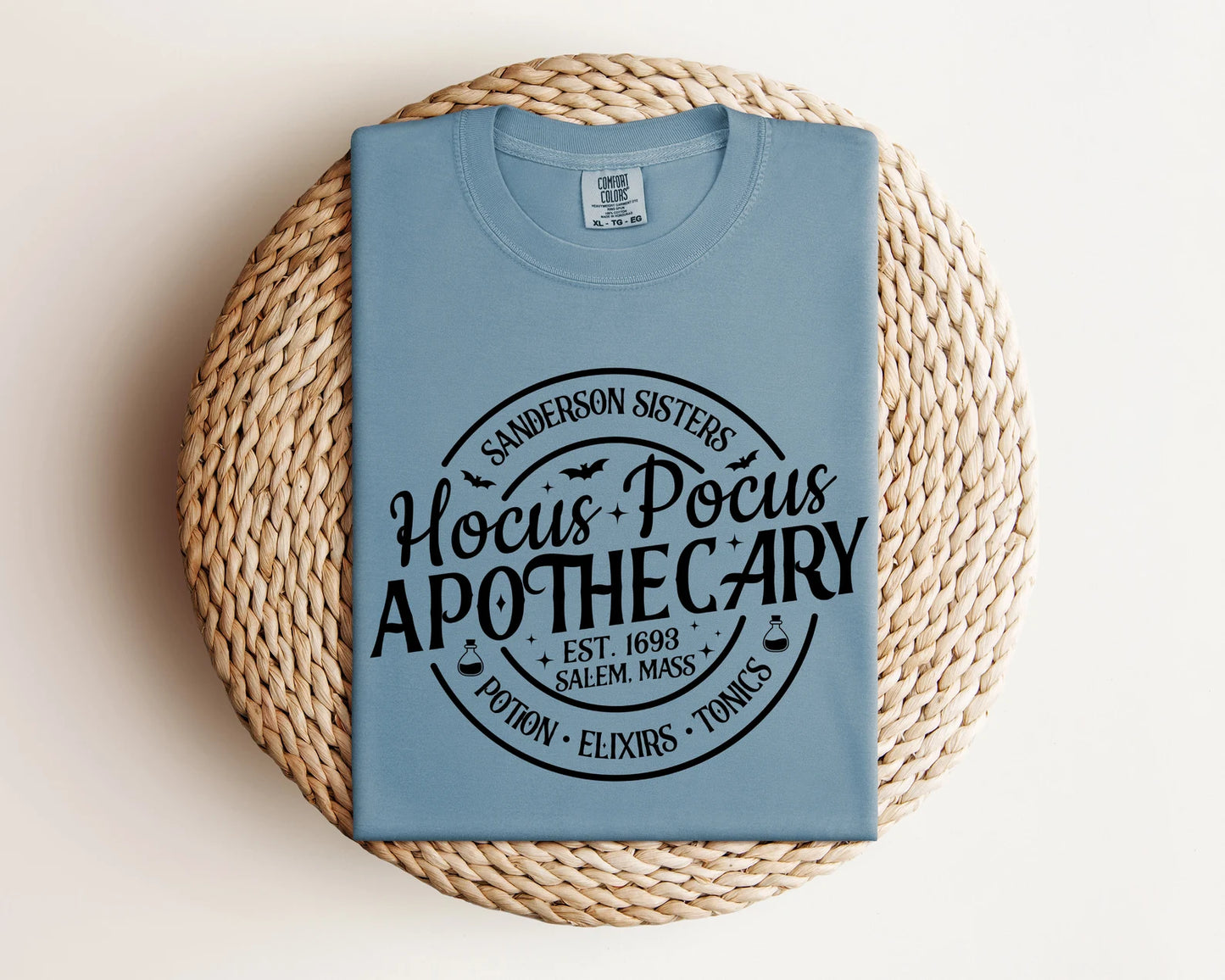 Hocus Pocus Apothecary Shirt, Hocus Pocus Shirt, Comfort Colors Shirt, Cute Halloween Shirt, Halloween Comfort Colors Shirt