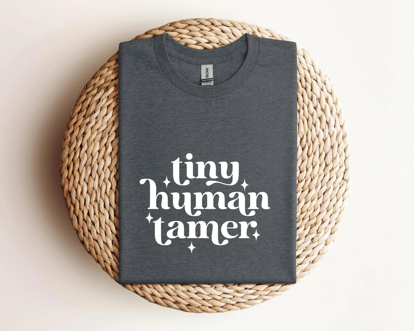 Tiny Human Tamer Shirt, Gildan T-Shirt, Kindergarten Teacher Shirt, Preschool Teacher Shirt, Daycare Teacher Shirt, Pre-K Teacher