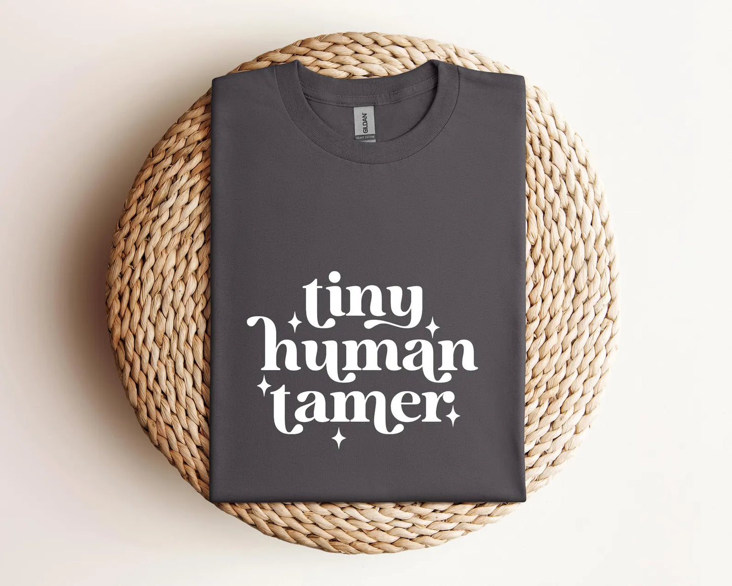 Tiny Human Tamer Shirt, Gildan T-Shirt, Kindergarten Teacher Shirt, Preschool Teacher Shirt, Daycare Teacher Shirt, Pre-K Teacher