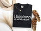 Happiness is an Inside Job Shirt, Comfort Colors T-shirt, Cute Comfort Colors Shirt