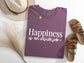 Happiness is an Inside Job Shirt, Comfort Colors T-shirt, Cute Comfort Colors Shirt