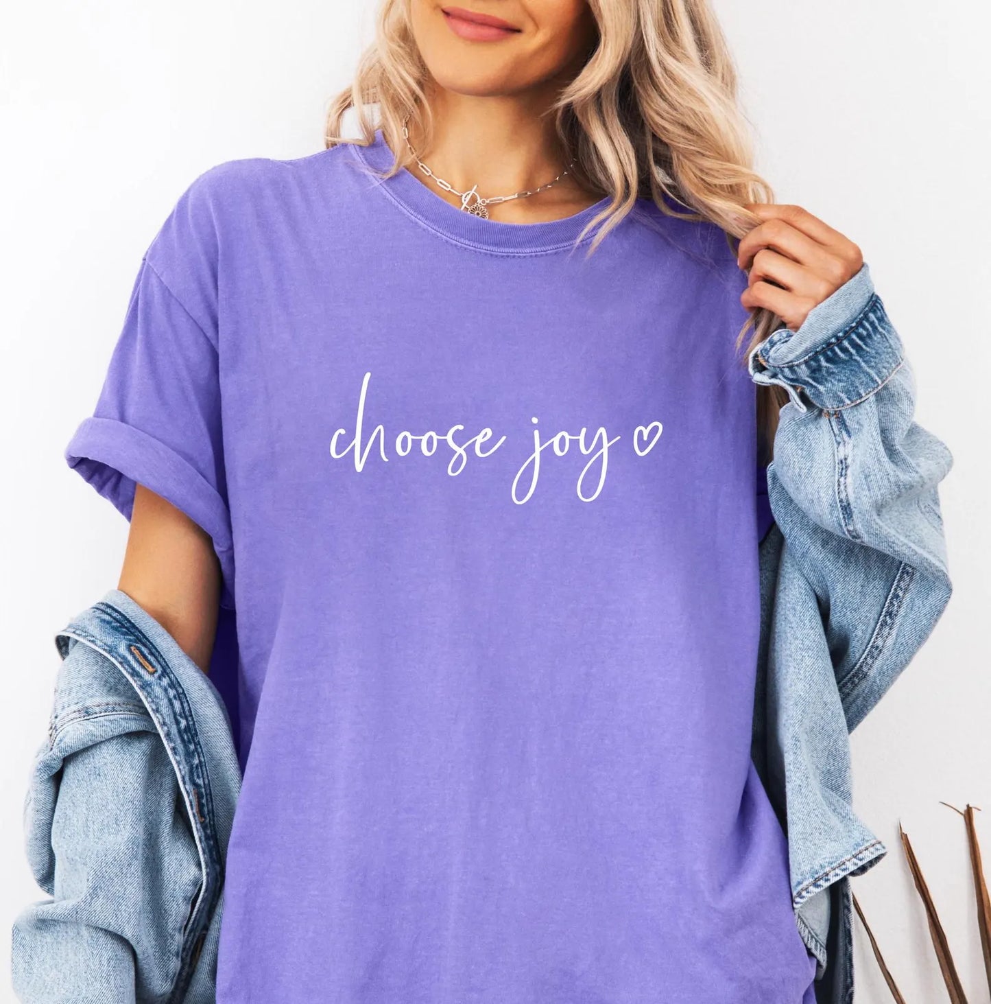 Choose Joy Comfort Colors T-shirt