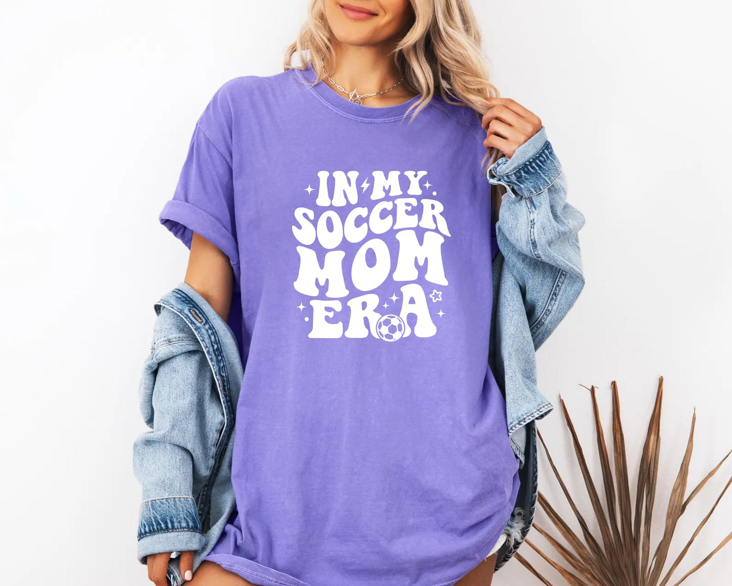 In my Soccer Mom Era shirt, Comfort Colors T-Shirt, Soccer Mom Shirt, Cute Soccer Shirt,