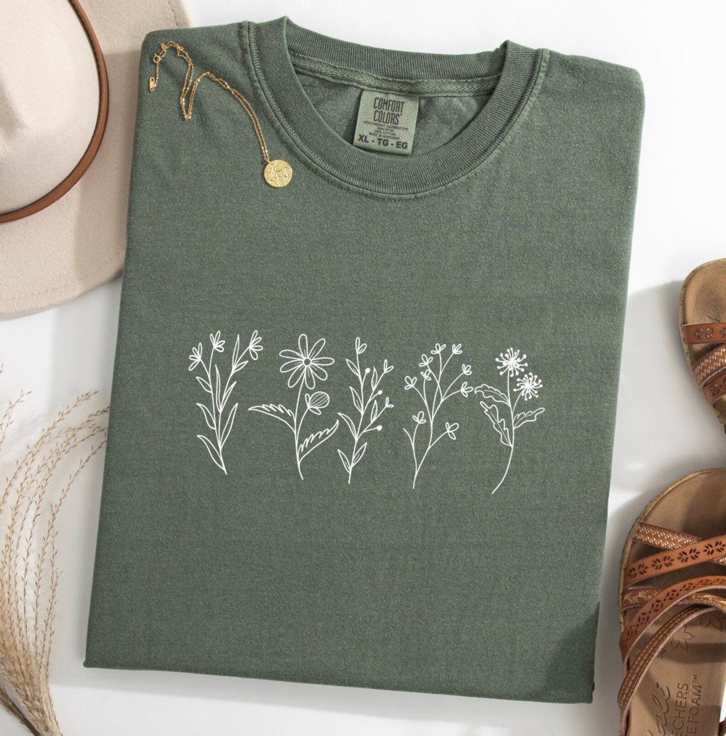 Wildflowers Comfort Colors Shirt