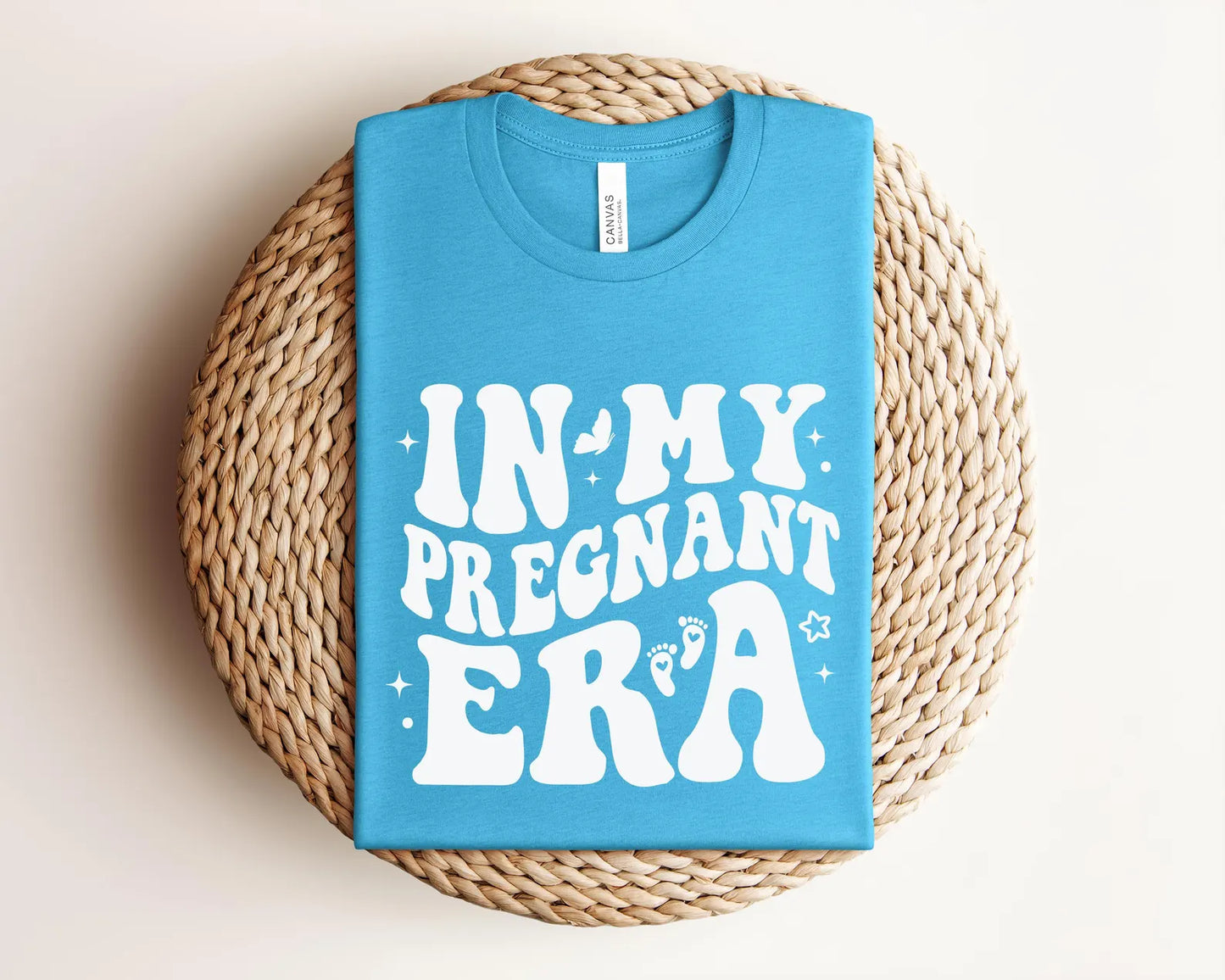 In my Pregnant Era Shirt, Bella Canvas T-Shirt