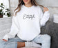 You are Enough Sweatshirt, Gildan 18000, Positive Affirmation Sweatshirt