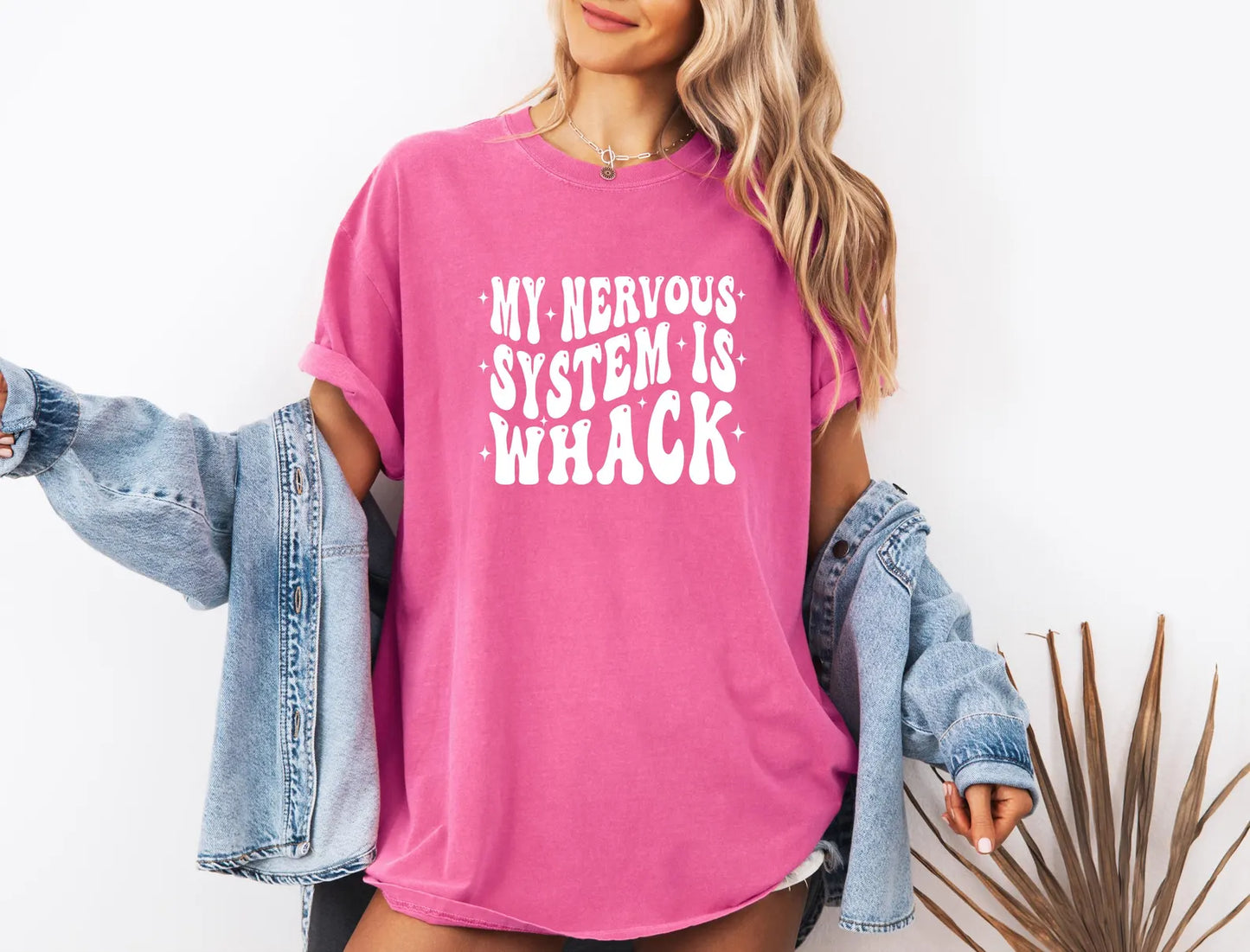 My nervous system is whack Comfort Colors T-Shirt, POTS shirt, Postural Orthostatic Tachycardia Syndrome