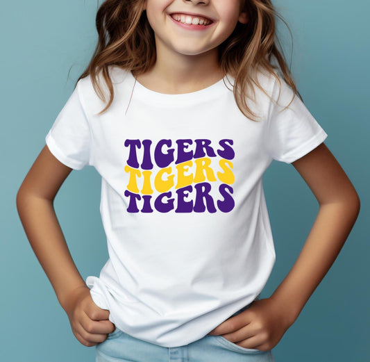 Geaux Tigers Kids Shirt, Gildan, LSU Tigers Kids Shirt, Kids LSU Shirt, Kids Geaux Tigers