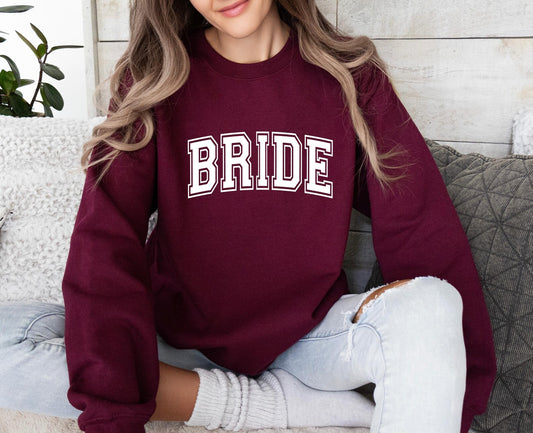 Bride Sweatshirt, Gildan Sweatshirt, Wedding Sweatshirt, Engaged Sweatshirt