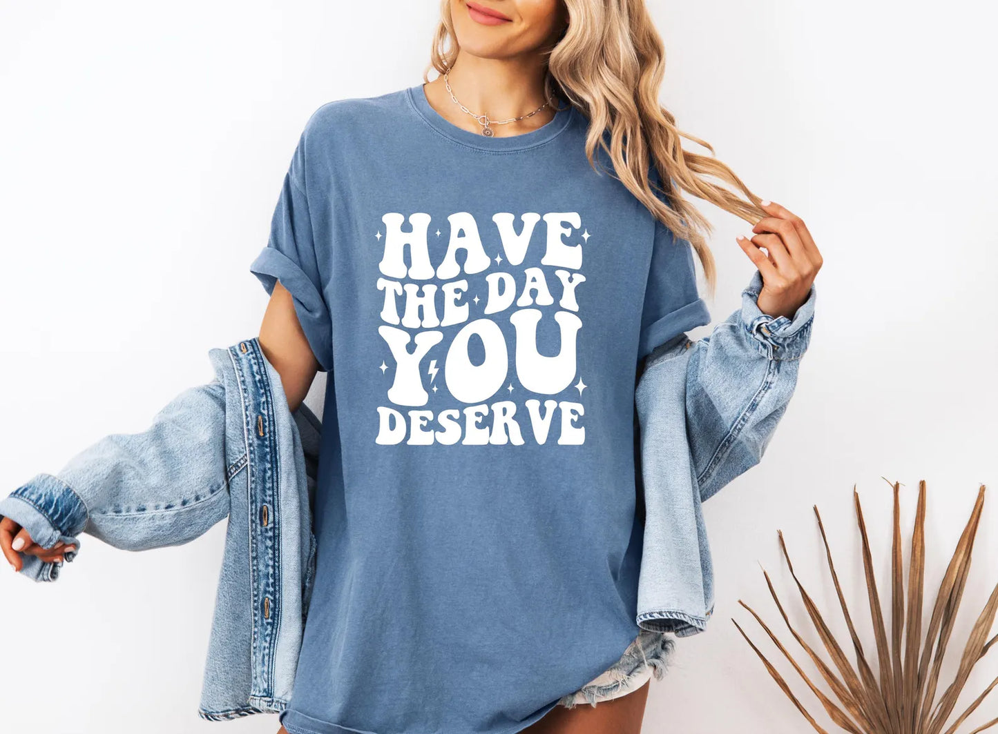 Have the day You Deserve Shirt, Comfort Colors Shirt, Funny Shirt