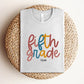 Fifth Grade Teacher Shirt, Bella Canvas T-Shirt, Teacher Shirt, Fifth Grade Team