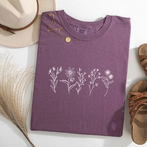 Wildflowers Comfort Colors Shirt