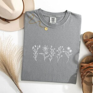 Wildflowers Comfort Colors Shirt