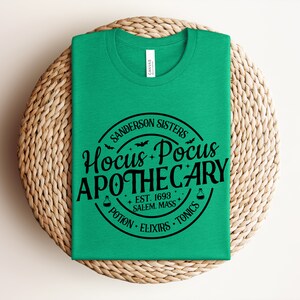 Hocus Pocus Apothecary Shirt, Hocus Pocus Shirt, Cute Halloween Shirt, Bella Canvas T-Shirt