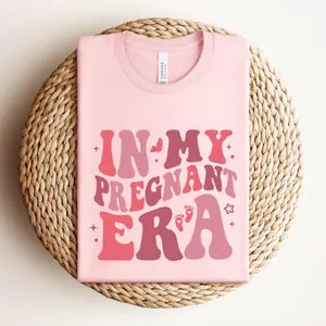 In my Pregnant Era Shirt, Bella Canvas T-Shirt